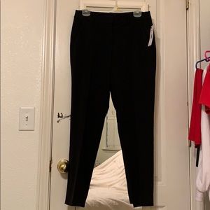 Tahari Black slim leg pant